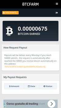 BTC FARM - Earn free Bitcoin screenshot 4