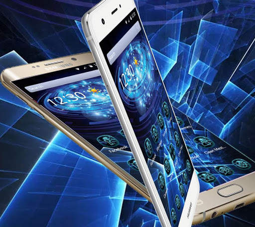 Future technology wind mobile phone theme screenshot 2