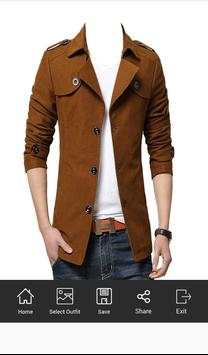 Men Trench Coat Photo Suit screenshot 5