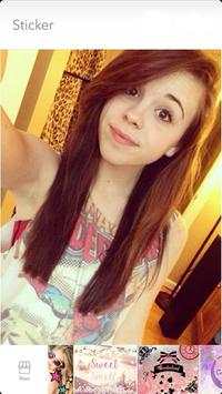 Candy Selfie Camera. screenshot 1