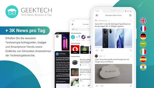 Geek Tech - High Tech News screenshot 1