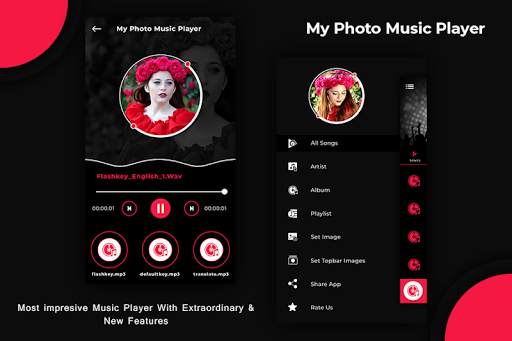 MP3 Music Player - Photo Music screenshot 3