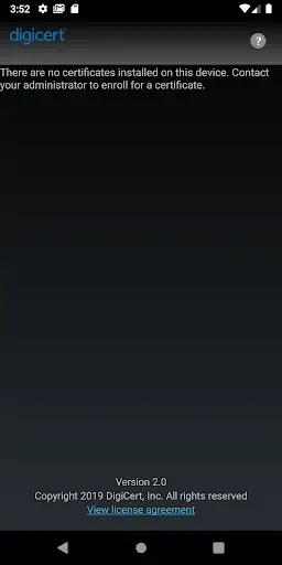 DigiCert PKI Client For Androi screenshot 2
