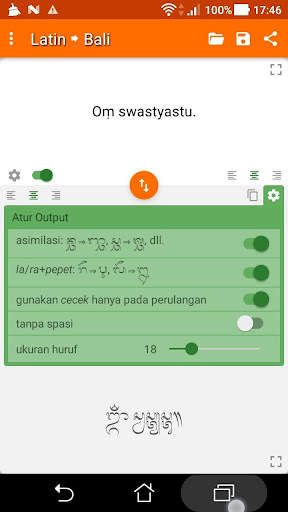 Transliterasi Aksara Bali screenshot 4
