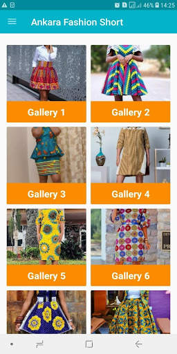 Ankara Fashion Short Design screenshot 1