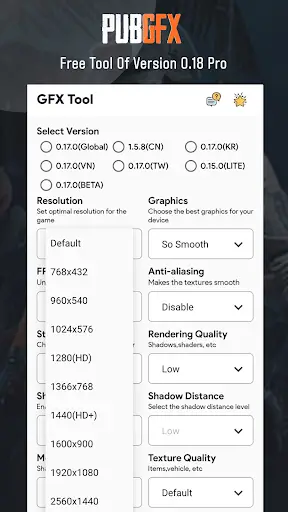 GFX Tool for PUBG - Guide for pubg 2020 screenshot 1
