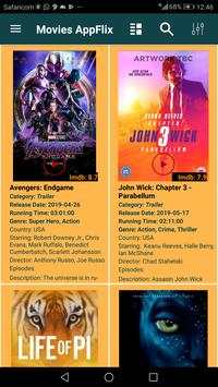 Movies AppFlix screenshot 1