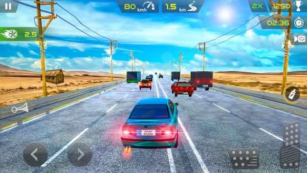 Turbo Car Traffic Racer screenshot 6