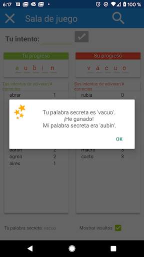P3nto--El Juego de Palabras de Cinco Letras screenshot 6