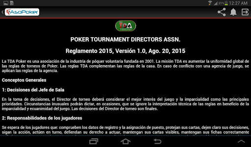 AsoPoker - móvil screenshot 13