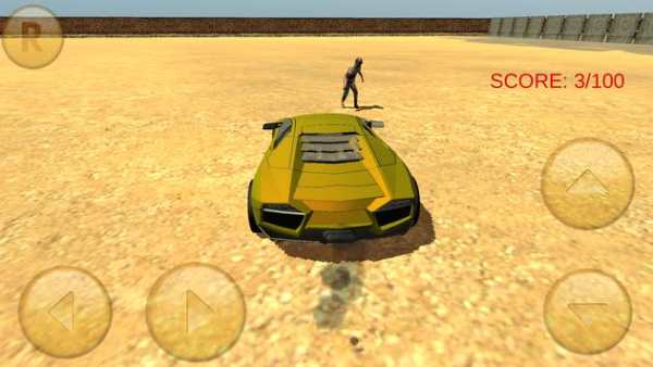 Extreme Car Zombie Run Over screenshot 7