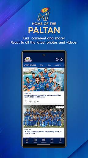 Mumbai Indians Official App screenshot 1