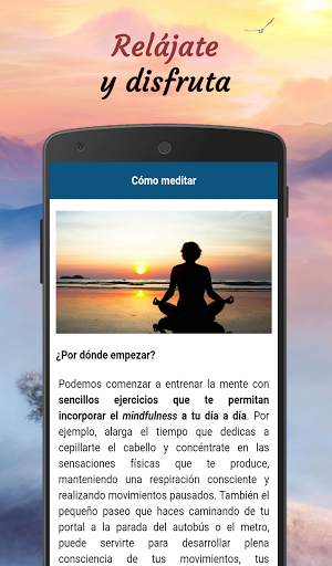Meditación Guiada Gratis screenshot 4