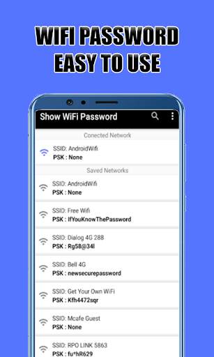 Wifi Password Reminder screenshot 1