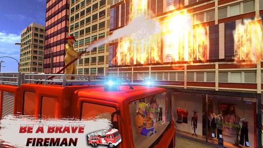 American FireFighter Hero: Fire Truck Simulator screenshot 11