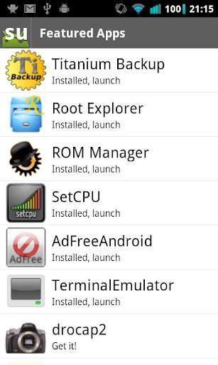 Superuser Elite screenshot 1