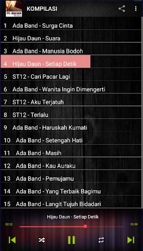 Lagu ST12-ADA Band-Hijau Daun screenshot 2