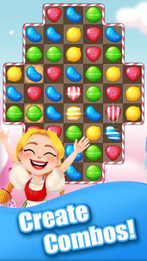 New Tasty Candy Bomb – Match 3 Puzzle game screenshot 3