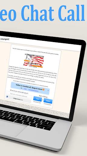 Omegle Helper talk to Strangers omegle Video Chat screenshot 2