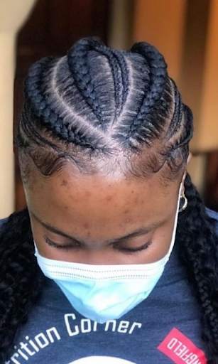 Cute Cornrow Hairstyles screenshot 6
