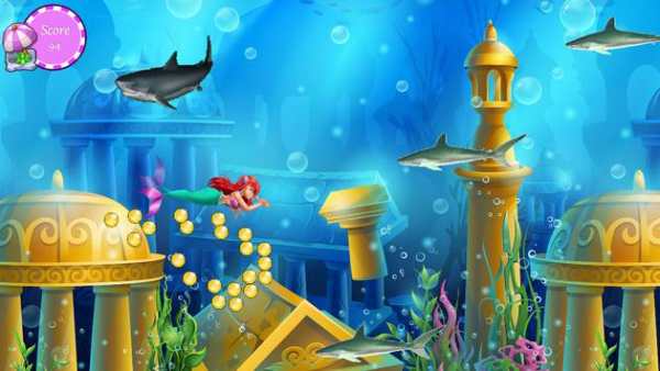 Mermaid Shark Attack screenshot 3