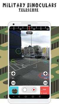 Military Binoculars Telescope: Camera Video screenshot 2