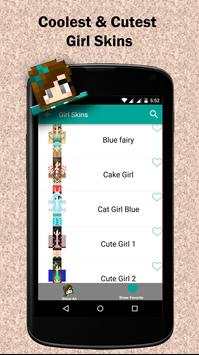 Free Girl Skins for Minecraft screenshot 1