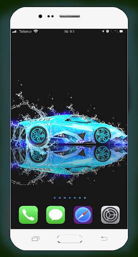 Neon Car Wallpaper screenshot 3
