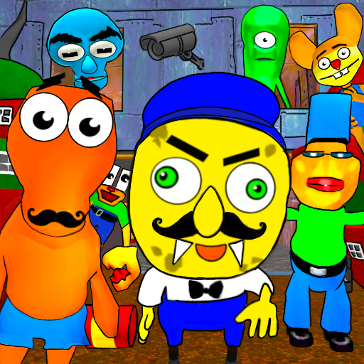 Sponge Neighbor Escape 3D icon