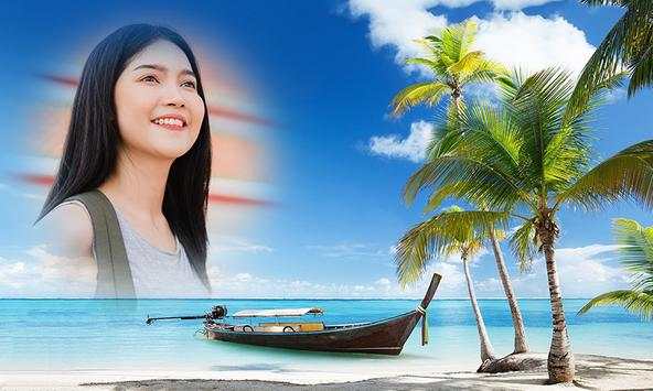 Beach Photo Frames 1 تصوير الشاشة