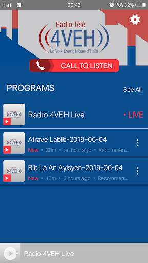 Radio 4VEH 2 تصوير الشاشة