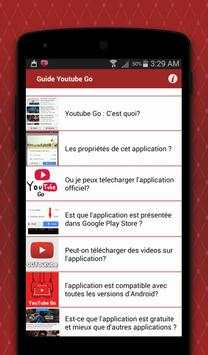 Guide Youtube GO screenshot 2