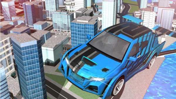 Extreme Car Racing:Flying game screenshot 15
