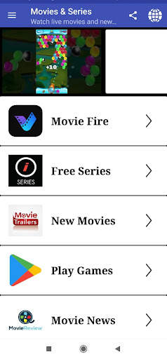 Free Movie Fire App: Movie downloader & Live Watch screenshot 1