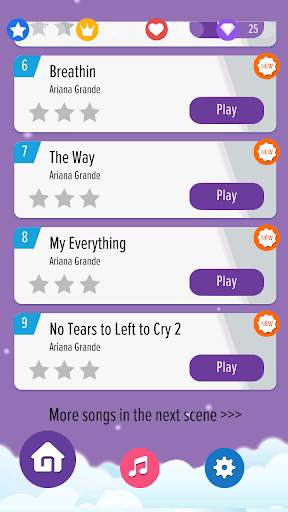 ARIANA GRANDE Piano Tiles screenshot 3
