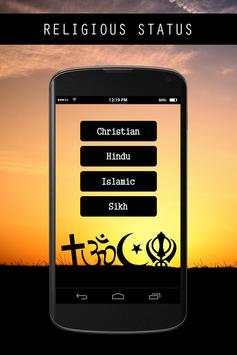 Religious Status screenshot 1
