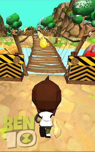 New Ben Alien Boy Rush - Jungle Escape Run screenshot 1