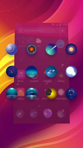 Cosmos story theme screenshot 3