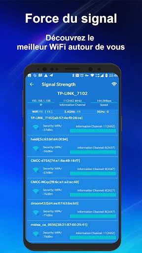 Maître WiFi: Gestionnaire WiFi screenshot 7