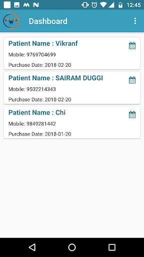 Patient App 4 تصوير الشاشة