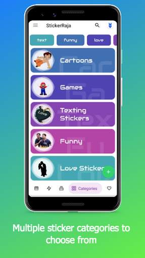 StickerRaja - Status Saver & StickerMaker screenshot 3