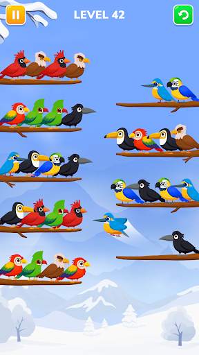 Bird Sort Color- Puzzle Master screenshot 7