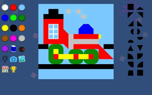 Draw Color Shapes Free screenshot 5