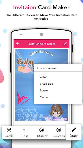 Invitation Maker - Party Invitation Card Maker screenshot 6