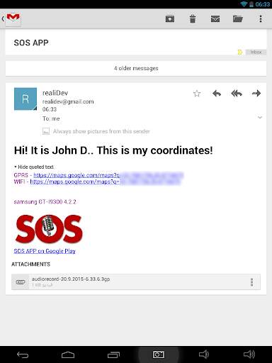 SOS APP screenshot 9