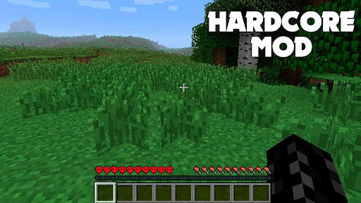 Hardcore Mod for Minecraft PE screenshot 1