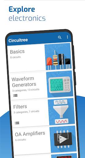 Circuitree: electronics tool screenshot 1