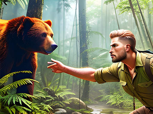 Hero Jungle Survival Games 3D screenshot 9