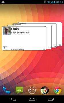 Flip Sms Widget Free screenshot 7