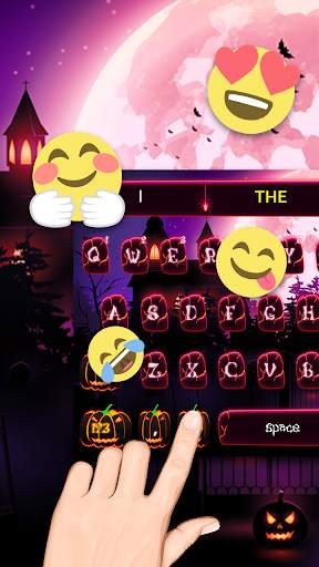 Halloween Keyboard Theme & Halloween Party screenshot 2